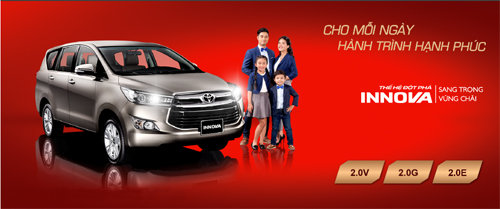 toyota việt nam giới thiệu Innova thế hệ đột phá 2016 - sang trọng. vững chãi