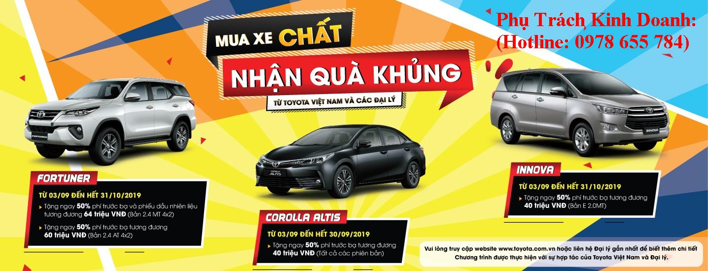 Khuyến Mại Tháng 9, 10 - 2019