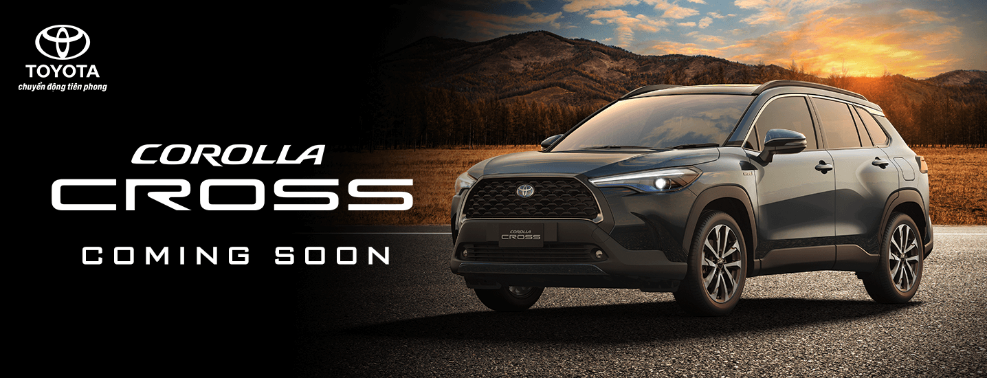 COROLLA CROSS HOÀN TOÀN MỚI SỚM RA MẮT TẠI VIỆT NAM